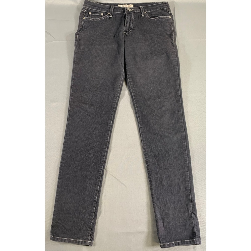 Flying Monkey Gray Skinny Jeans Size 9 Stretch Mid Rise USA Made Classic Fit‎